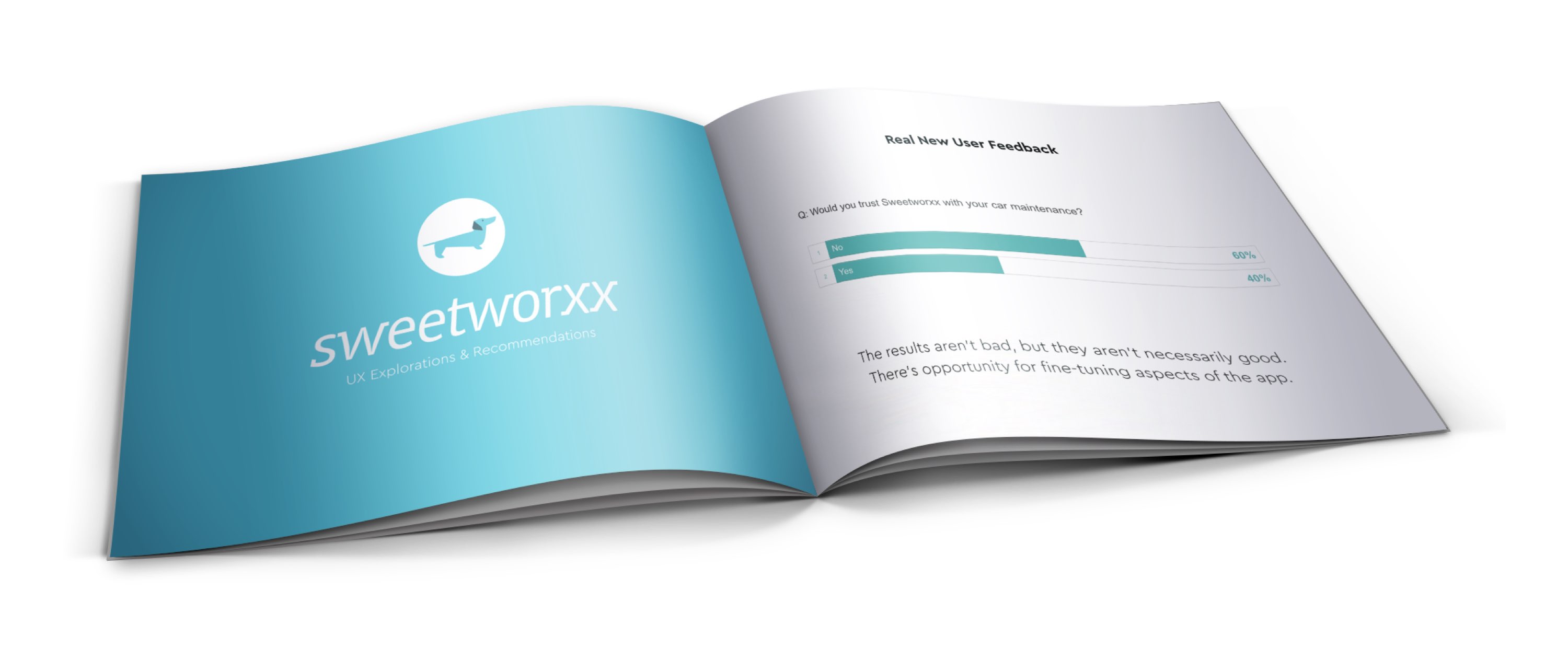 UX research report for Sweetworxx