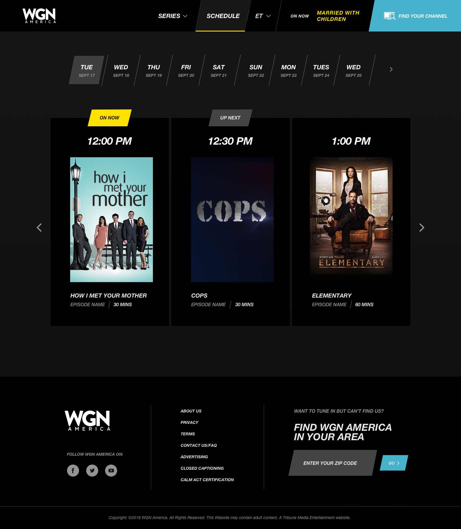 WGN America Website redesign and WordPress VIP build — Rareview