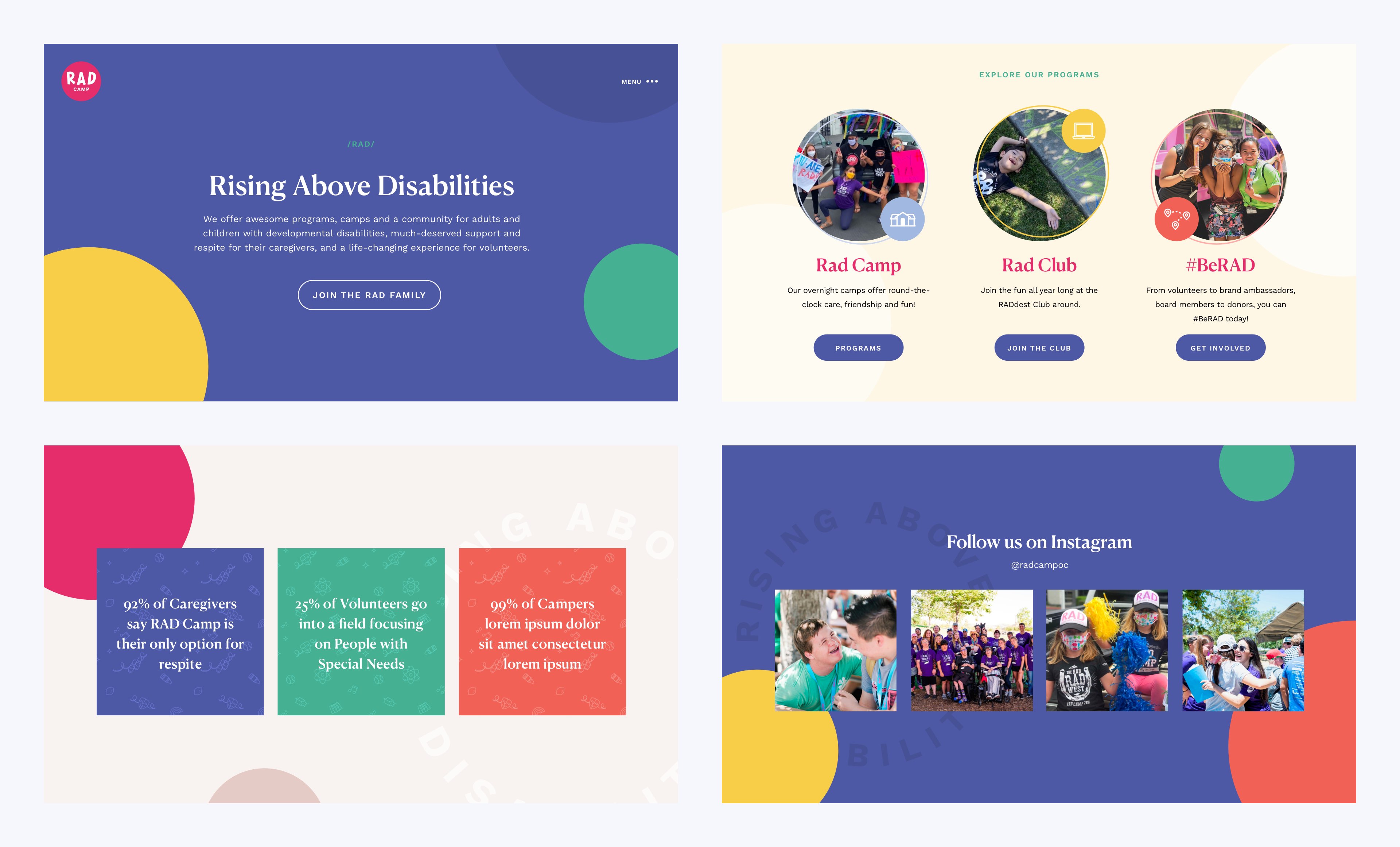 RAD Camp WordPress Website by Rareview