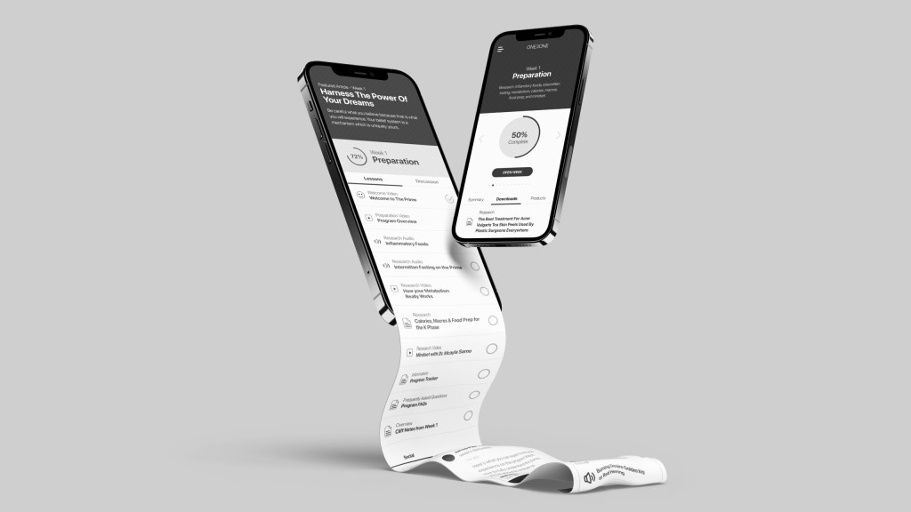 UX design on iphone for 131 website
